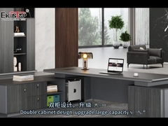 ディレクター主任ODMのためのManager CEO現代L字型事務机の家具