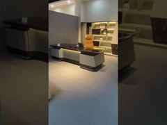 ディレクター主任ODMのためのManager CEO現代L字型事務机の家具