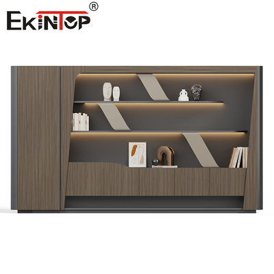 Ekintop Wooden Office Furniture Filing Cabinet Bookcases