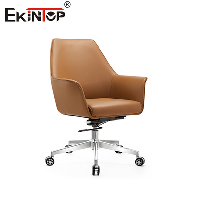 腰筋の支え付きのERGONOMIC レザーチェア