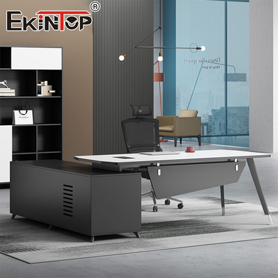特別設計された事務用デスク MDF オフィス家具 デスクセット