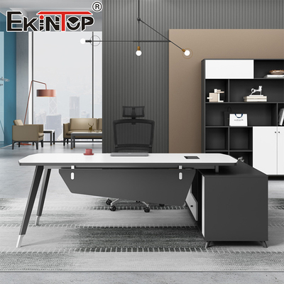特別設計された事務用デスク MDF オフィス家具 デスクセット