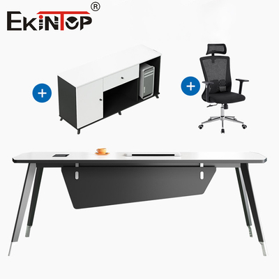 現代的なオフィス家具 ビジネス サイドキャビネット デスクセットのオフィス デスク