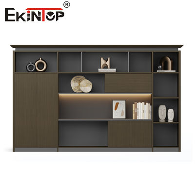 Ekintop Wooden Office Furniture Filing Cabinet Bookcases